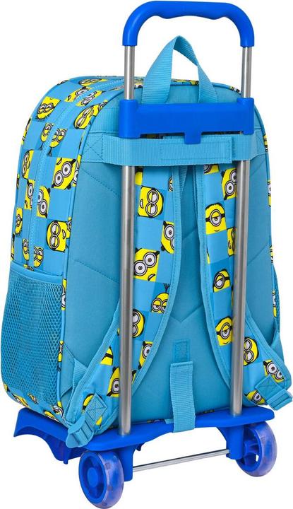 Image du produit Minions Schulrucksack mit Rädern Minionstatic Blau (33 x 42 x 14 cm)