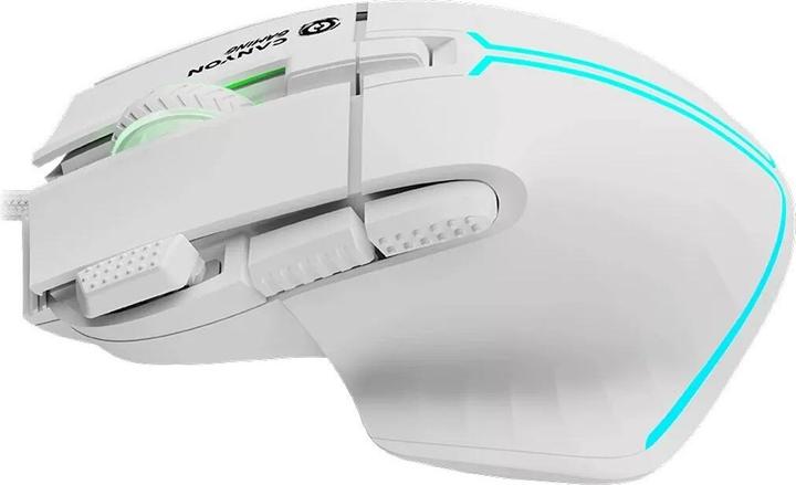 Actual product image Canyon Fortnax GM-636, 9keys Gaming wired mouse,Sunplus up to 20000, Huano 5million switch, RGB (Cable)