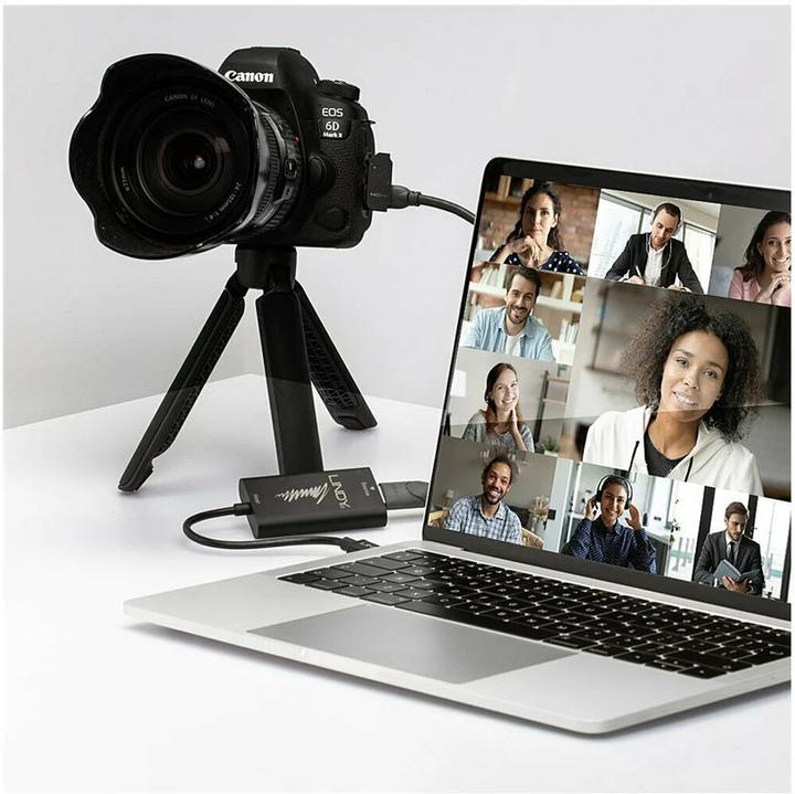 Productafbeelding Lindy USB Typ-A zu (HDMI, 15 cm)