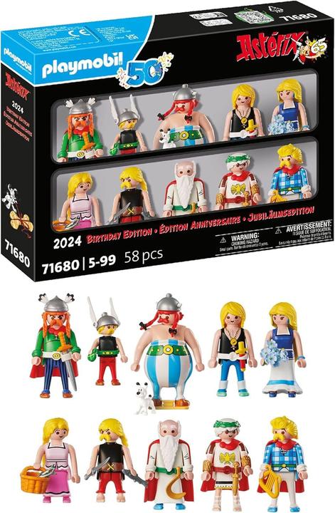 Image du produit Playmobil Cesar Irreduct Gaulois Asterix (71680, Playmobil Astérix)