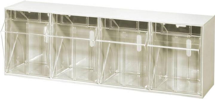 Allit Magazzino per vassoi incernierati VarioPlus ProFlip 4, biancoMagazzino per vassoi incernierati (60 x 24 x 20 cm)