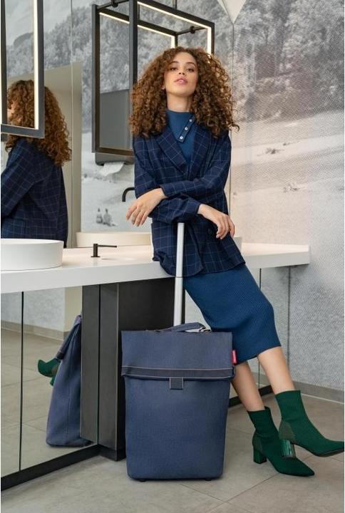 Produktbild reisenthel Einkaufstrolley M Herringbone Dark Blue