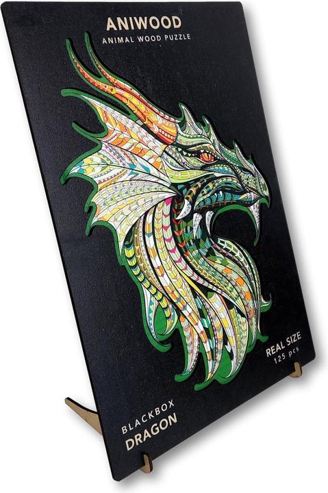Aniwood Jigsaw puzzle motif dragon (M) (150 pieces)