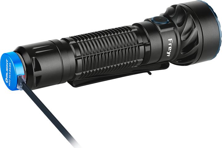 Actual product image Olight Freyr LED flashlight with four colors (16 cm, 1750 lm)