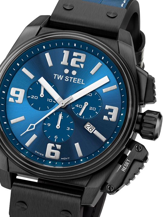 Image du produit TW-Steel TW1016 Canteen Chronograph Limited Edition Montre Homme 46mm 10ATM (Chronographe)