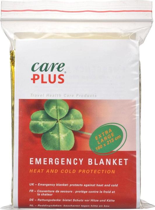Care Plus Couverture de sauvetage (Accessoires pour trousse de secours)