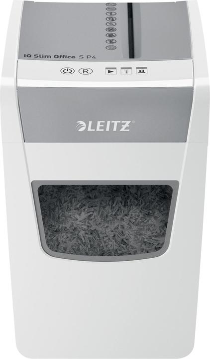 Actual product image Leitz Shredder IQ Slim Office P4/12 sheets/DC motor/white? (Particle cut)