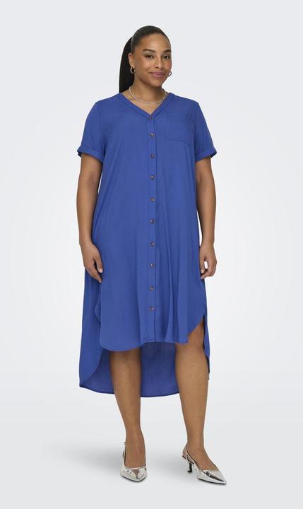 Actual product image Only Loose cut curvy blouse dress Shirt blouse dress (46)
