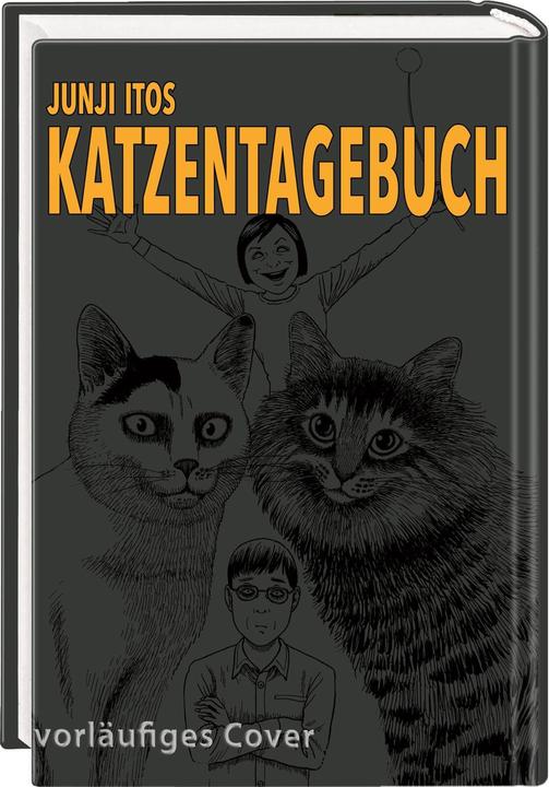 Actual product image Junji Itos Katzentagebuch (German, Junji Ito, 2025)
