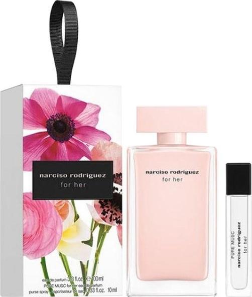 Produktbild Narciso Rodriguez For Her (L) SET EDP 100ml + EDP 10ml (Parfum set)