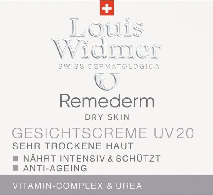 Immagine prodotto Louis Widmer Remederm Face Cream UV profumato (50 ml, Crema da giorno, SPF 20)