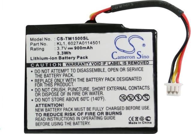 Actual product image NoName GPS Battery for TomTom 6027A0114501, KL1