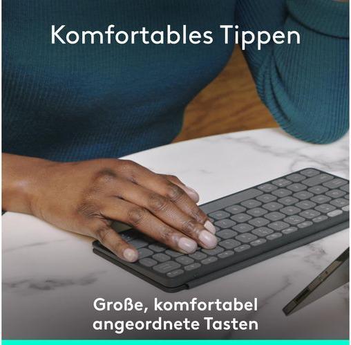 Actual product image Logitech Keys To Go 2 for iPad (CH, Wireless)