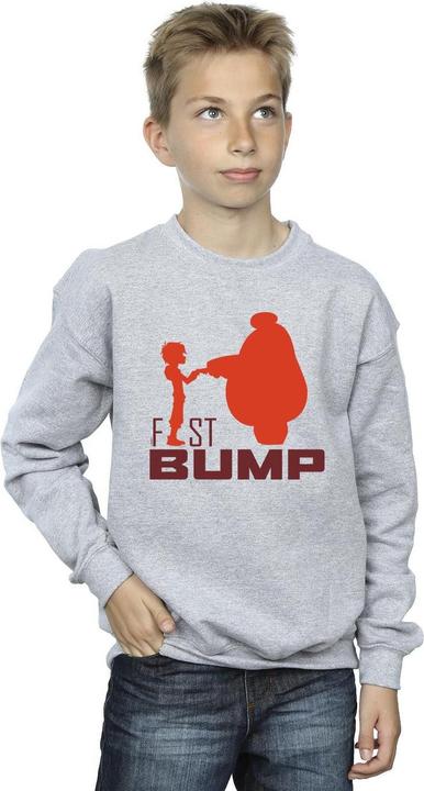 Actual product image Disney Boys Big Hero 6 Baymax Fist Bump Cutout Sweatshirt (152, 158)