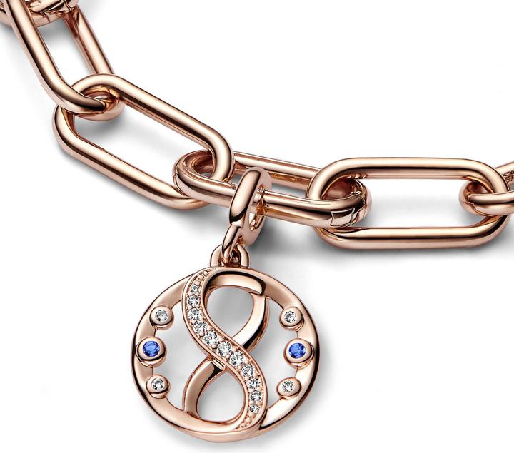 Immagine prodotto Pandora Medaglione con simbolo dell'infinito ME (Metallo, placcato oro rosa)