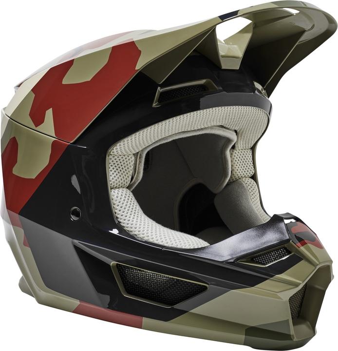 Image du produit Fox Casque 22 V1 Bnkr, Ece Grn Camo S (55 - 56 cm)