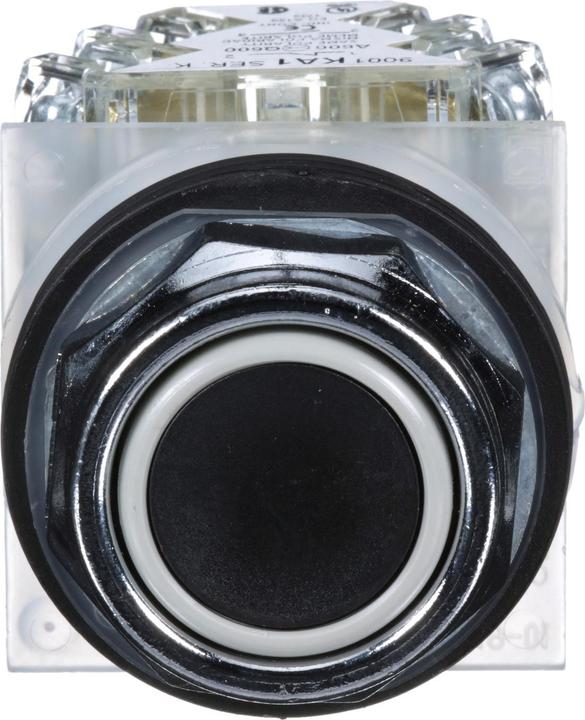 Immagine prodotto Schneider Pulsante nero Ø 30, piatto, 1ÖS 9001KR1BH13