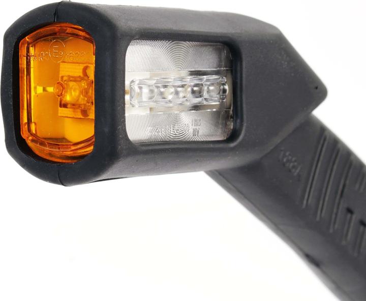 Image du produit Wiltec Feux de gabarit 2x4 LED 12V Forme carrée Feux d’encombrement Remorque Feux de position Auto