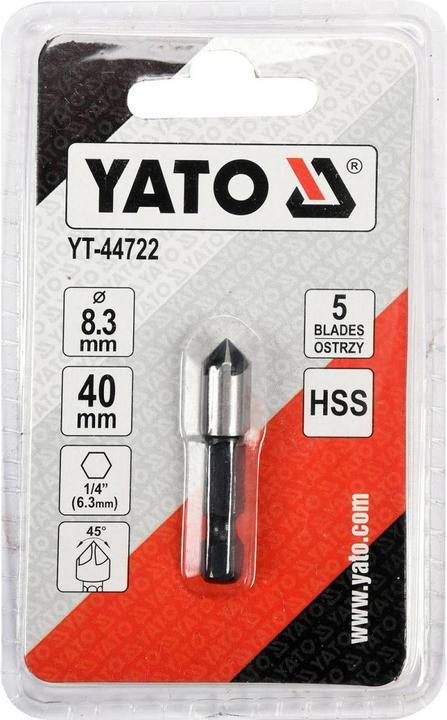 Actual product image Yato Countersink 6.3 - 20.5 mm (8.3 mm)