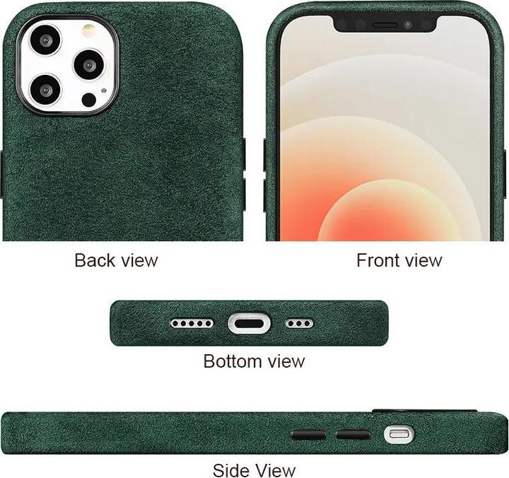 Immagine prodotto cyoo Custodia rigida Alcantara Optics - iPhone 11 Pro - Nero - Custodia protettiva Cover