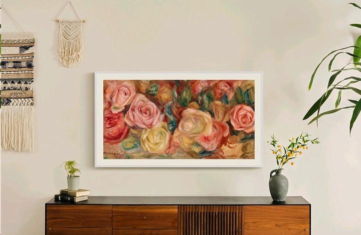 Actual product image Samsung The Frame QE43LS03DAUXZT 43-inch Smart (43", LS03D, QLED, 4K, 2024)