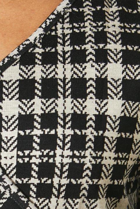 Actual product image Principles Womens/Ladies Checked Jacquard Midi Dress (36 D)