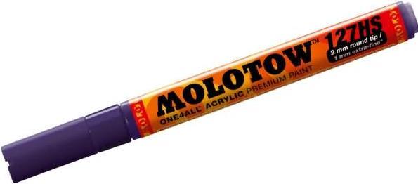 Produktbild Molotow Permanentmarker One4All 127 HS nachfüllbar 2mm violett dunkel (Violett dunkel, 2 mm, 1 x)