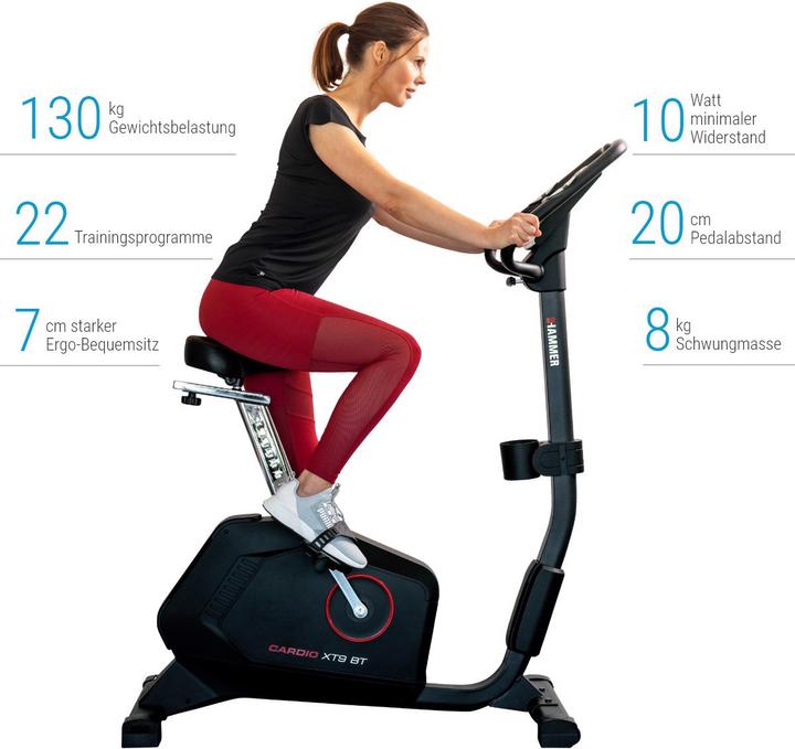 Produktbild Hammer Fitness Cardio XT9 BT