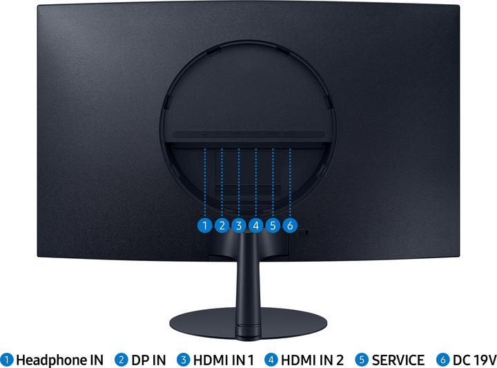 Actual product image Samsung S32C390EAU (1920 x 1080 pixels, 32")