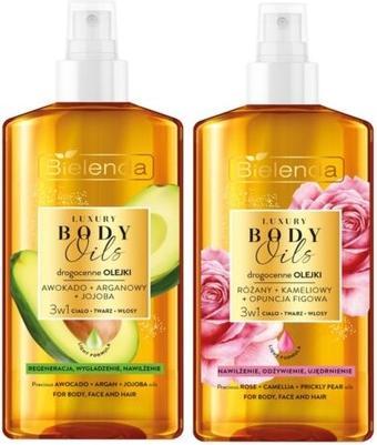 Immagine prodotto NoName Oli per il corpo di lusso 3in1 per viso, corpo e capelli Avocado o Rosa 150ml (Olio corpo, 150 ml)
