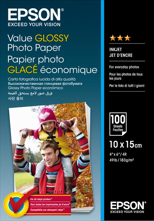 Actual product image Epson Value Glossy (183 g/m², 10 x 15 cm, 1 x)