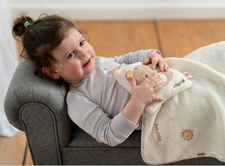 Image du produit Fehn Coussin aux noyaux de cerise Teddy (16 x 16 cm)