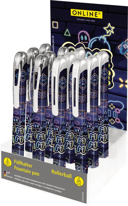 Produktbild Online COLLEGE - Füllhalter und Rollerball (Mehrfarbig, 12 x)