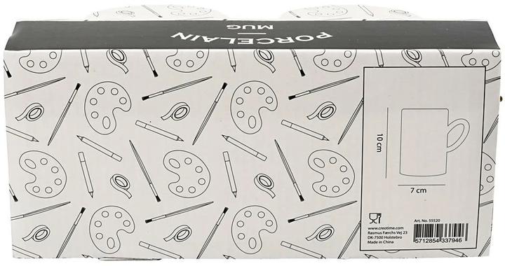 Immagine prodotto Creativ Company Tazza di porcellana 2 pezzi (1932 ml, 2 x)