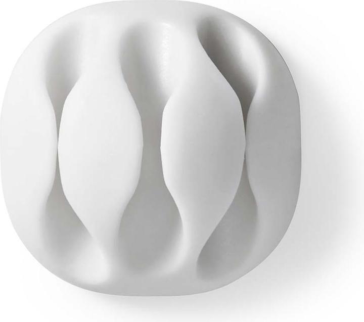 Immagine prodotto Nedis Gestione dei cavi Clip per cavi bloccati 4 pezzi Spessore massimo del cavo: 5 mm Silicone 35 mm