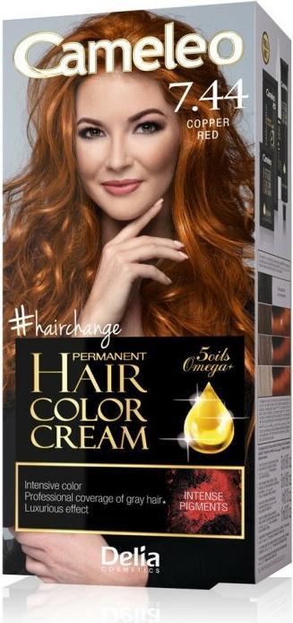 Delia Cosmetics Cameleo - Hair Dye - Copper Red (7.44 Kupferrot)