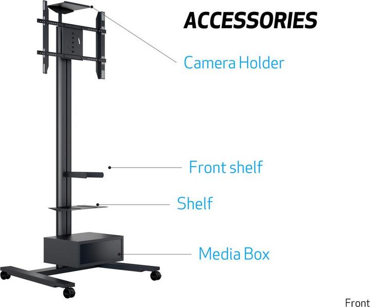 Image du produit Multibrackets 210 HD Simple (80", 60 kg)