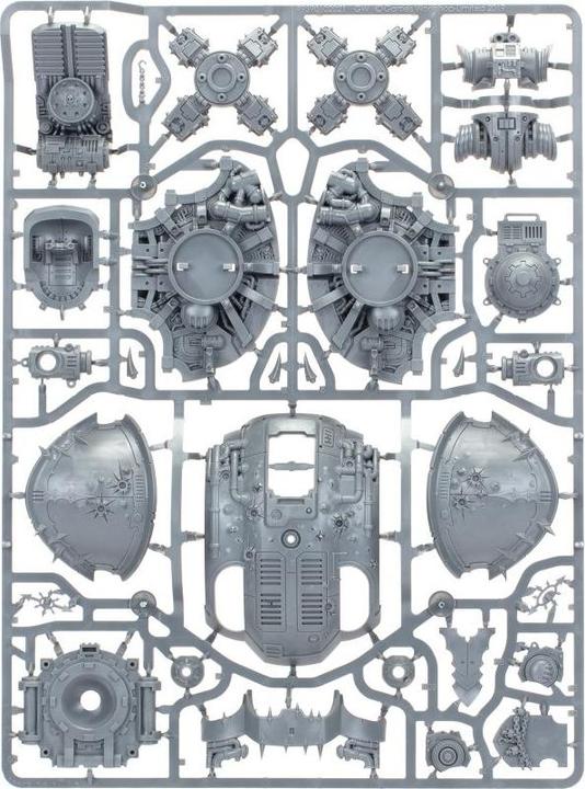 Actual product image Games Workshop Warhammer 40,000 - Chaos K. Knight Abominant (Plastic)