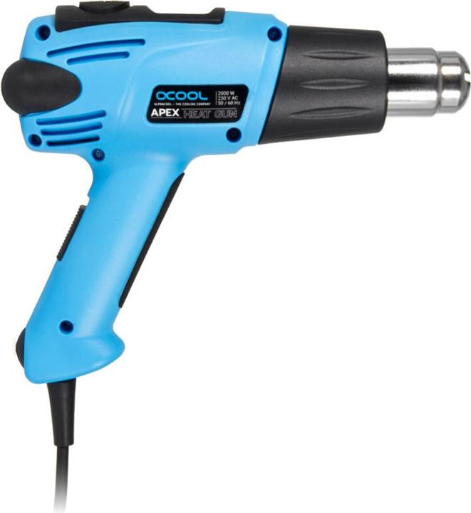 Produktbild Alphacool Apex Heat Gun mit LCD Bildschirm 80-650°C - 2000 Watt