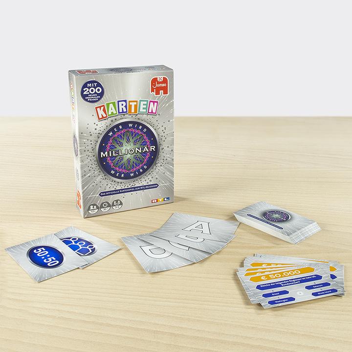 Immagine prodotto Jumbo Chi vuole essere un milionario gioco di carte (Tedesco)