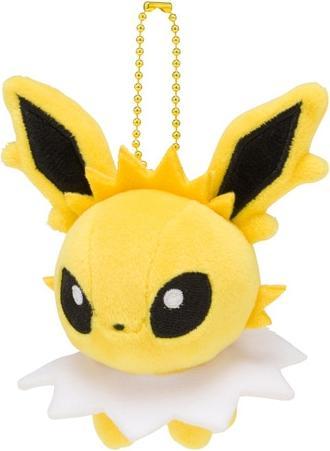 Actual product image Pokémon Jolteon Dolls Plush Mascot Key Chain - 12.0 cm