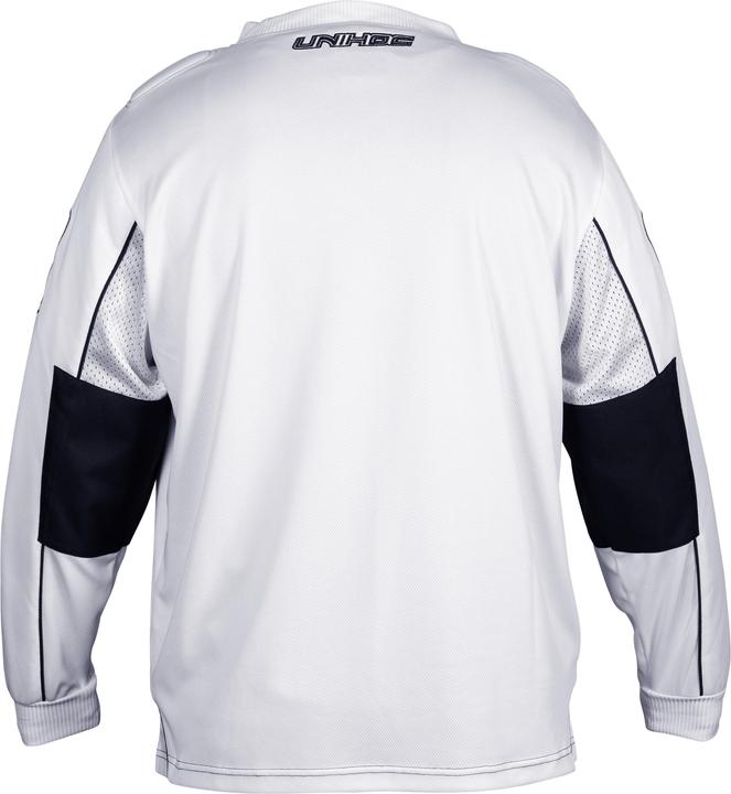 Actual product image Unihoc Goalie sweater INFERNO all white -L (L)