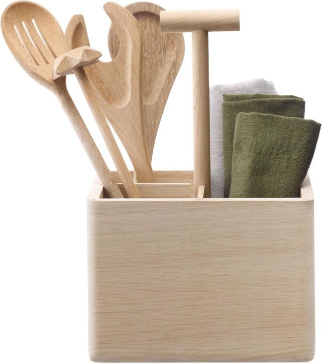 Image du produit LSA Dine casier à couverts chêne H29cm L20cm l16cm