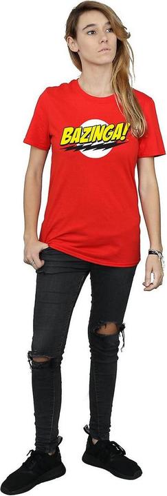 Actual product image Dam Womens/Ladies Bazinga Boyfriend T-Shirt (3XL)