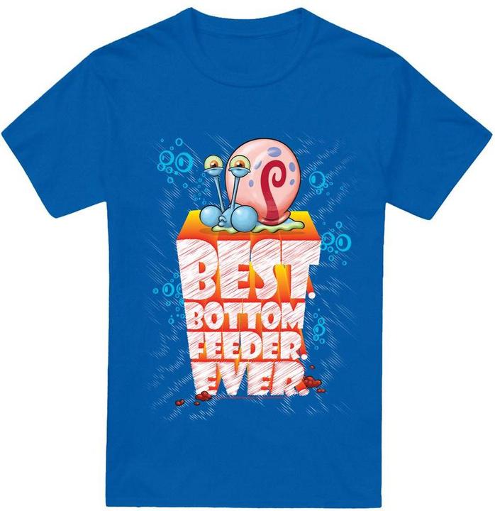 Actual product image Spongebob Squarepants Mens Best Bottom Feed Ever T-Shirt (3XL)