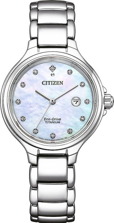 Citizen Lady Eco-Drive Super Titanium EW2680-84D (Montre analogique, 31 mm)