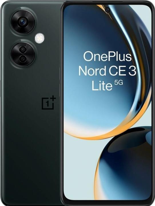 Immagine prodotto OnePlus Nord CE 3 Lite (128 GB, Grigio cromatico, 6.70", Doppia SIM Ibrida, 108 Mpx, 5G)
