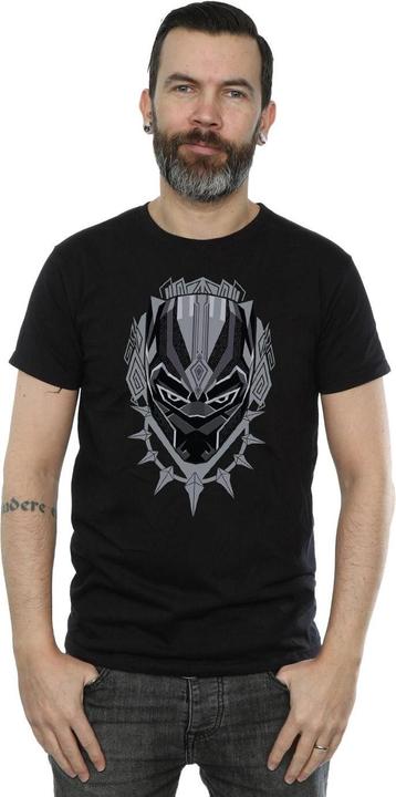 Immagine prodotto Maglietta con testa di pantera nera (3XL)
