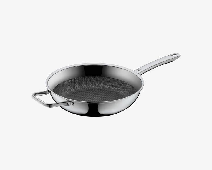 Produktbild WMF Servier-Schmorpfanne Edelstahlpfanne 28cm Profi Resist Induktion beschichtet (28 cm, Bratpfanne, Aluminium, Edelstahl)