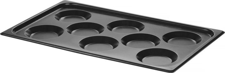 Hendi Blech für Eier, mit Antihaftbeschichtung CONVECTOMAT EGGPLATE,, GN 1/1, Schwarz, 530x325x(H)26 (GN 1/1)